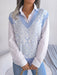 Geometric V-Neck Capped Sleeve Sweater Vest - Shah S. Sahota