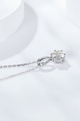 2 Carat 6-Prong Moissanite Pendant Necklace - Shah S. Sahota