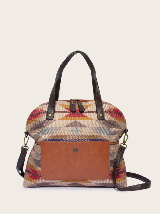 Retro Linen Cotton Crossbody Bag - Shah S. Sahota