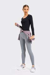 High Rise Crop Fitness Leggings - Shah S. Sahota