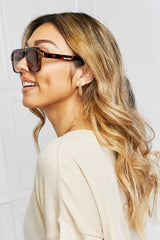 Tortoiseshell Square Polycarbonate Frame Sunglasses - Shah S. Sahota
