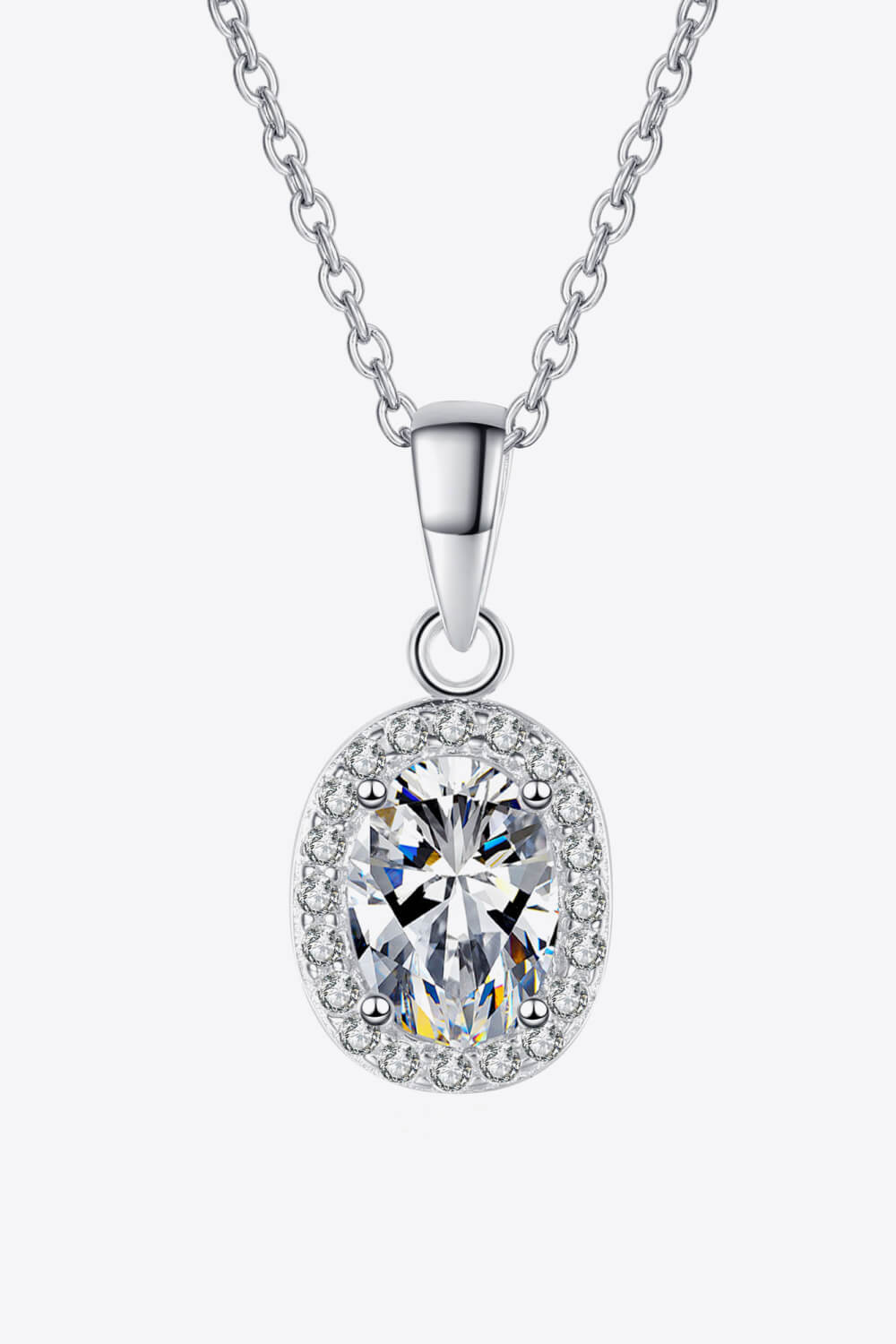 Be The One 1 Carat Moissanite Pendant Necklace - Shah S. Sahota