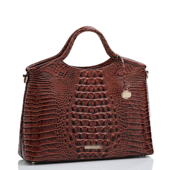 Retro Crocodile Pattern Tote Bag - Shah S. Sahota