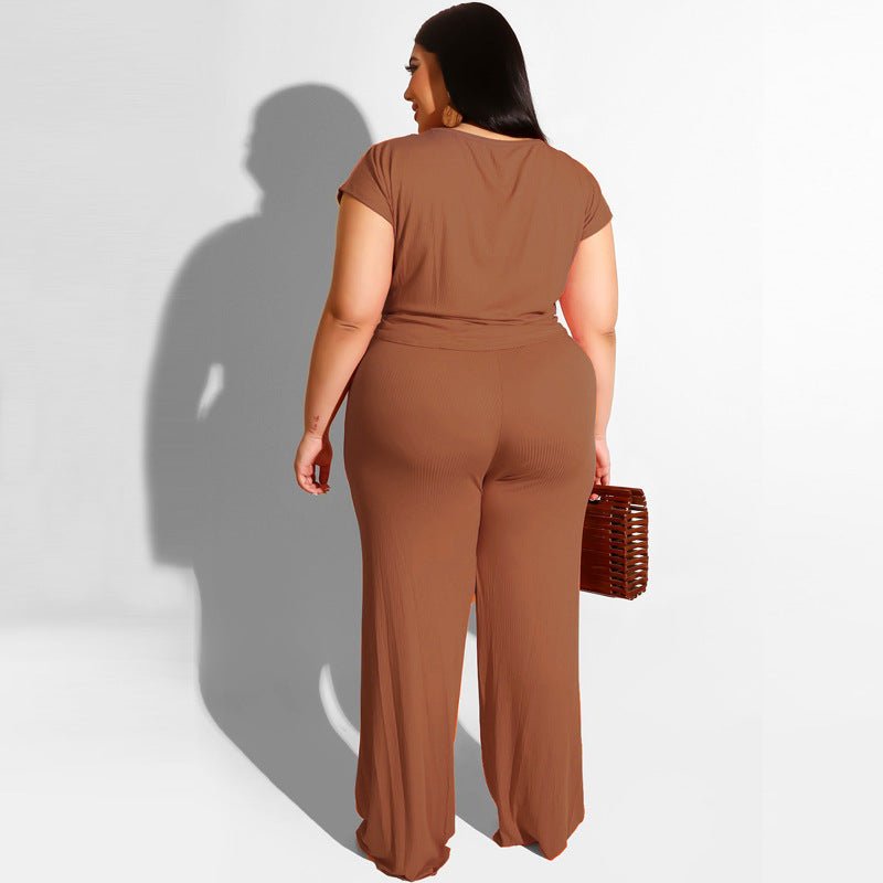 Women‘s Solid Color Two Piece Set - Shah S. Sahota