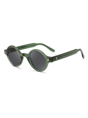 Classic Retro Embellished Round Sunglasses - Shah S. Sahota