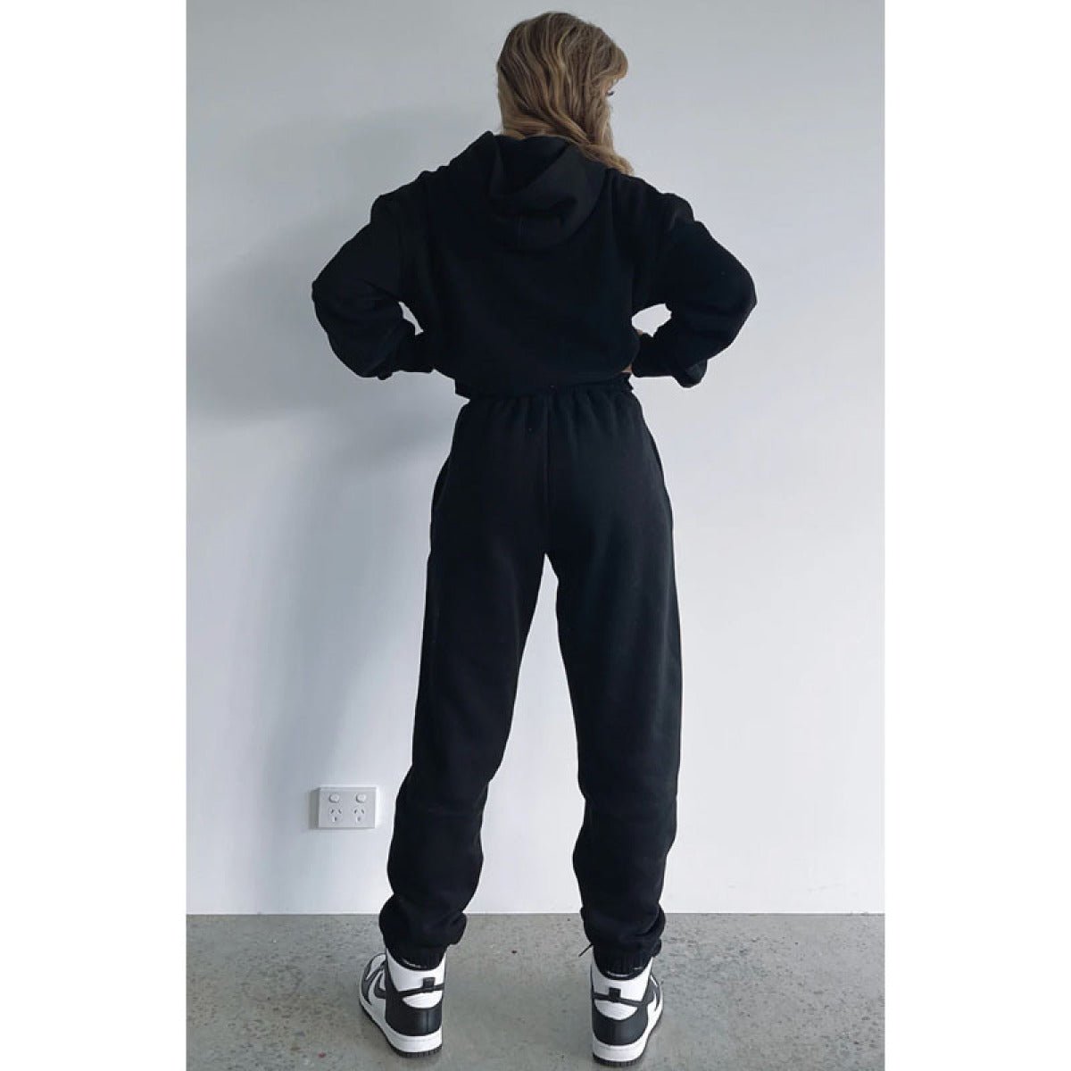 Pullover Long-Sleeved Hoodie & Tie Pocket Pants Sets - Shah S. Sahota