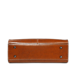 Oil Wax Stitching Leather Portable Shoulder Messenger Bag - Shah S. Sahota