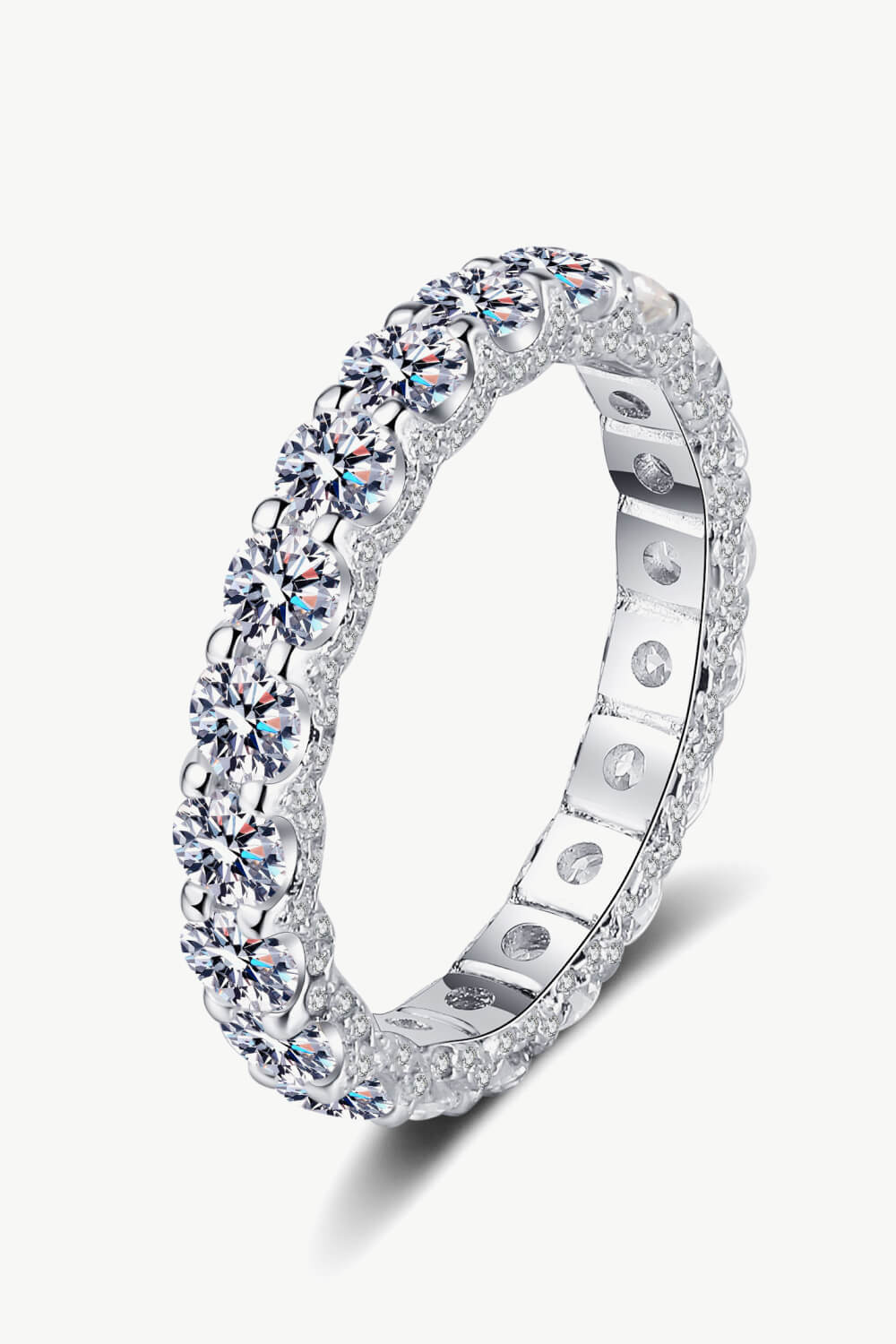 Charmed Moissanite Ring - Shah S. Sahota