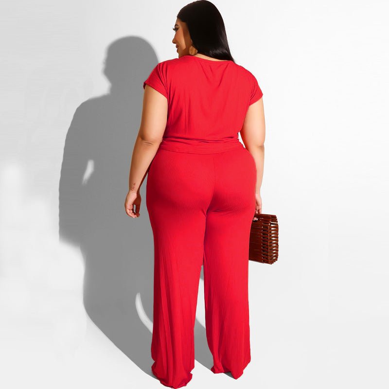 Women‘s Solid Color Two Piece Set - Shah S. Sahota
