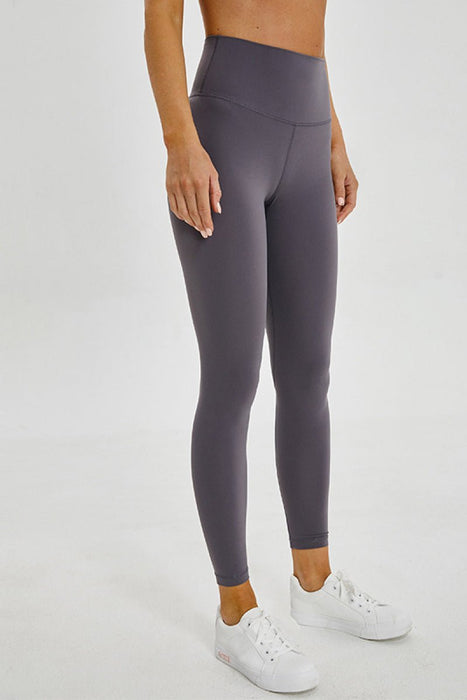 Wide Seamless Band Waist Sports Leggings - Shah S. Sahota