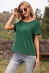 Contrast Crochet Lace Back Top - Shah S. Sahota