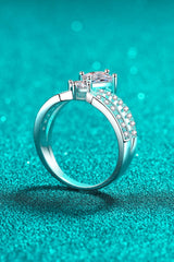 925 Sterling Silver Moissanite Crown Ring - Shah S. Sahota