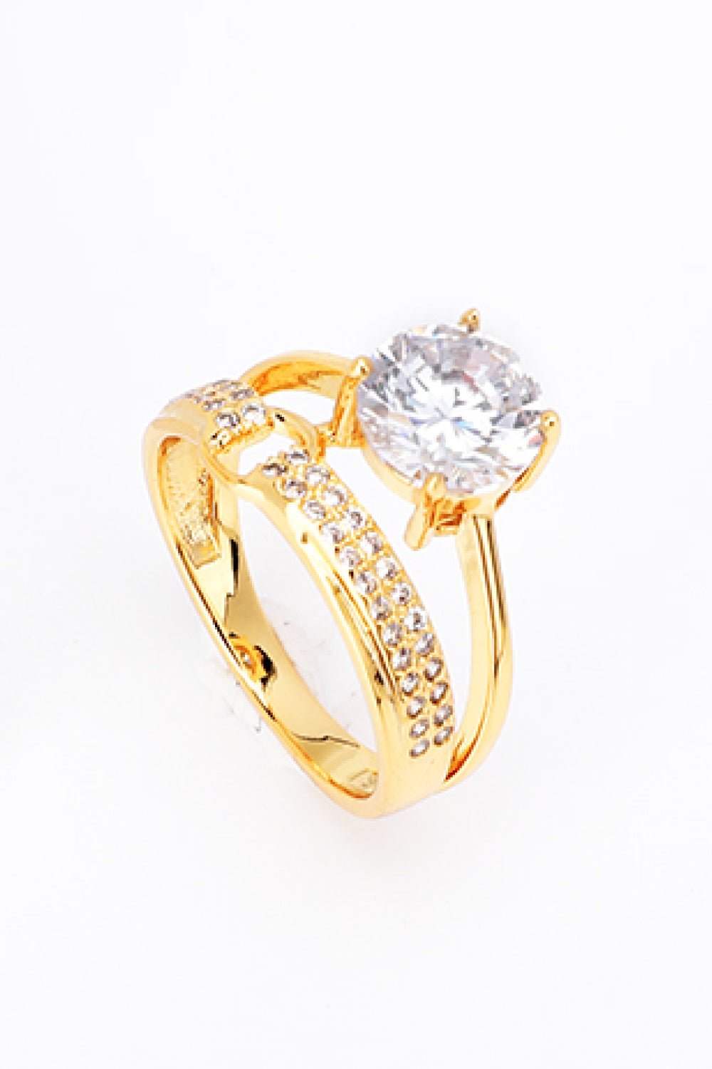 Sparkling Cubic Zirconia Ring - Shah S. Sahota