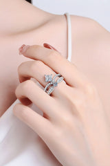 925 Sterling Silver Moissanite Crown Ring - Shah S. Sahota