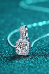 1 Carat Moissanite Necklace - Shah S. Sahota