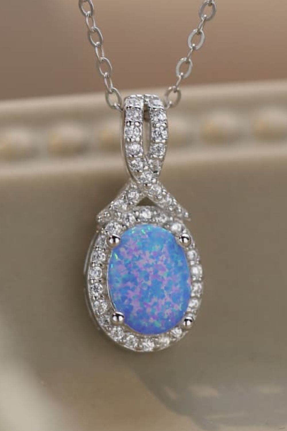 Feeling My Best Opal Pendant Necklace - Shah S. Sahota