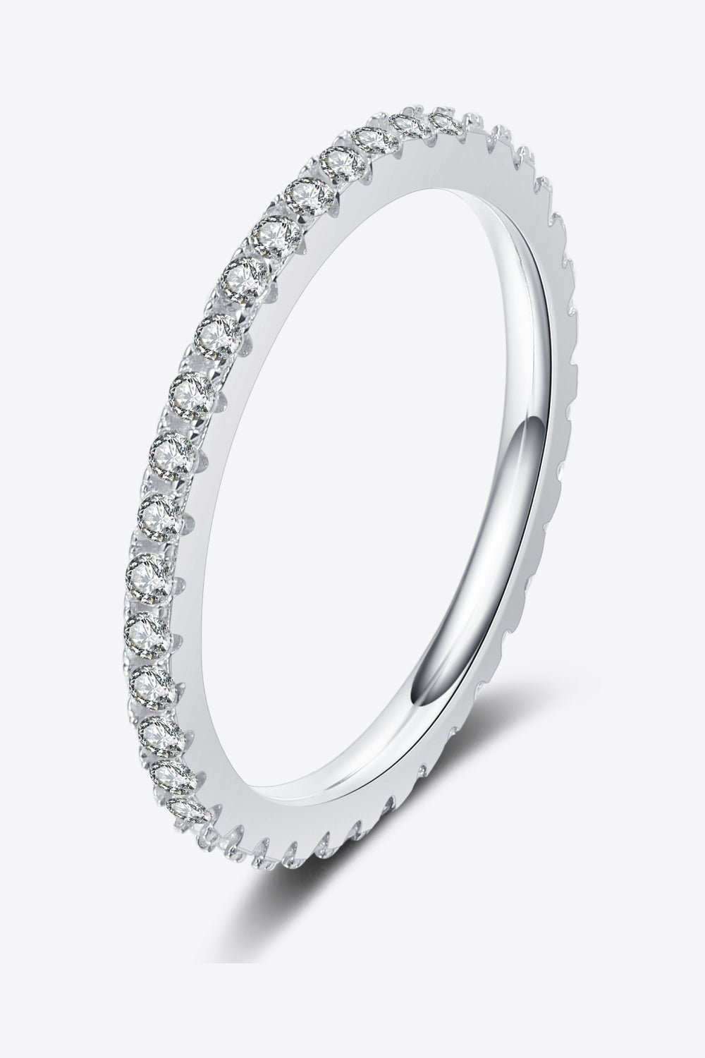 Curious Time 925 Sterling Silver Moissanite Ring - Shah S. Sahota