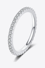 Curious Time 925 Sterling Silver Moissanite Ring - Shah S. Sahota