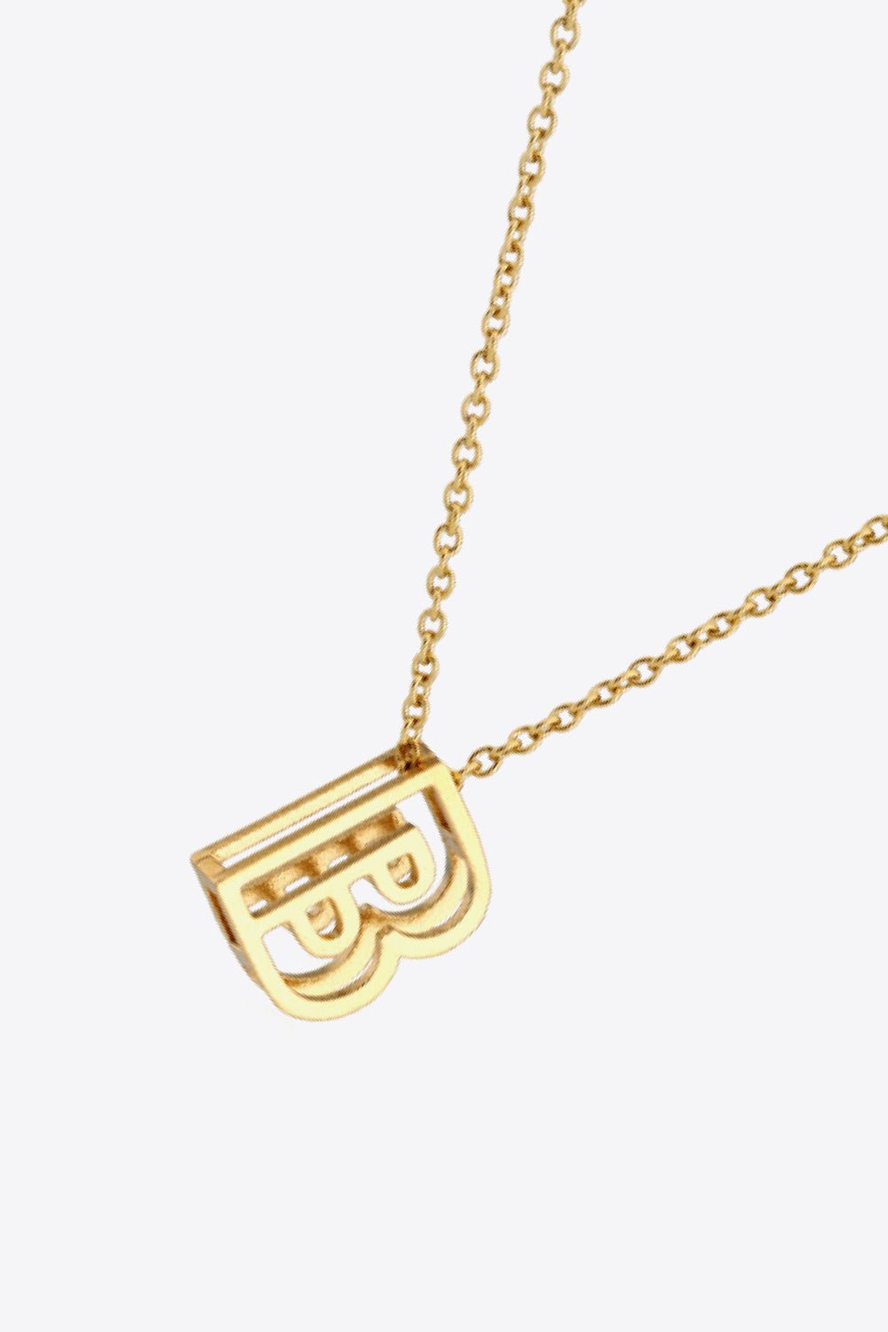 A to J Letter Pendant Nekclace - Shah S. Sahota