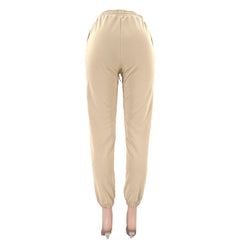 Pullover Long-Sleeved Hoodie & Tie Pocket Pants Sets - Shah S. Sahota