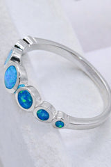 925 Sterling Silver Multi-Opal Ring - Shah S. Sahota