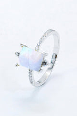 925 Sterling Silver Square Moonstone Ring - Shah S. Sahota