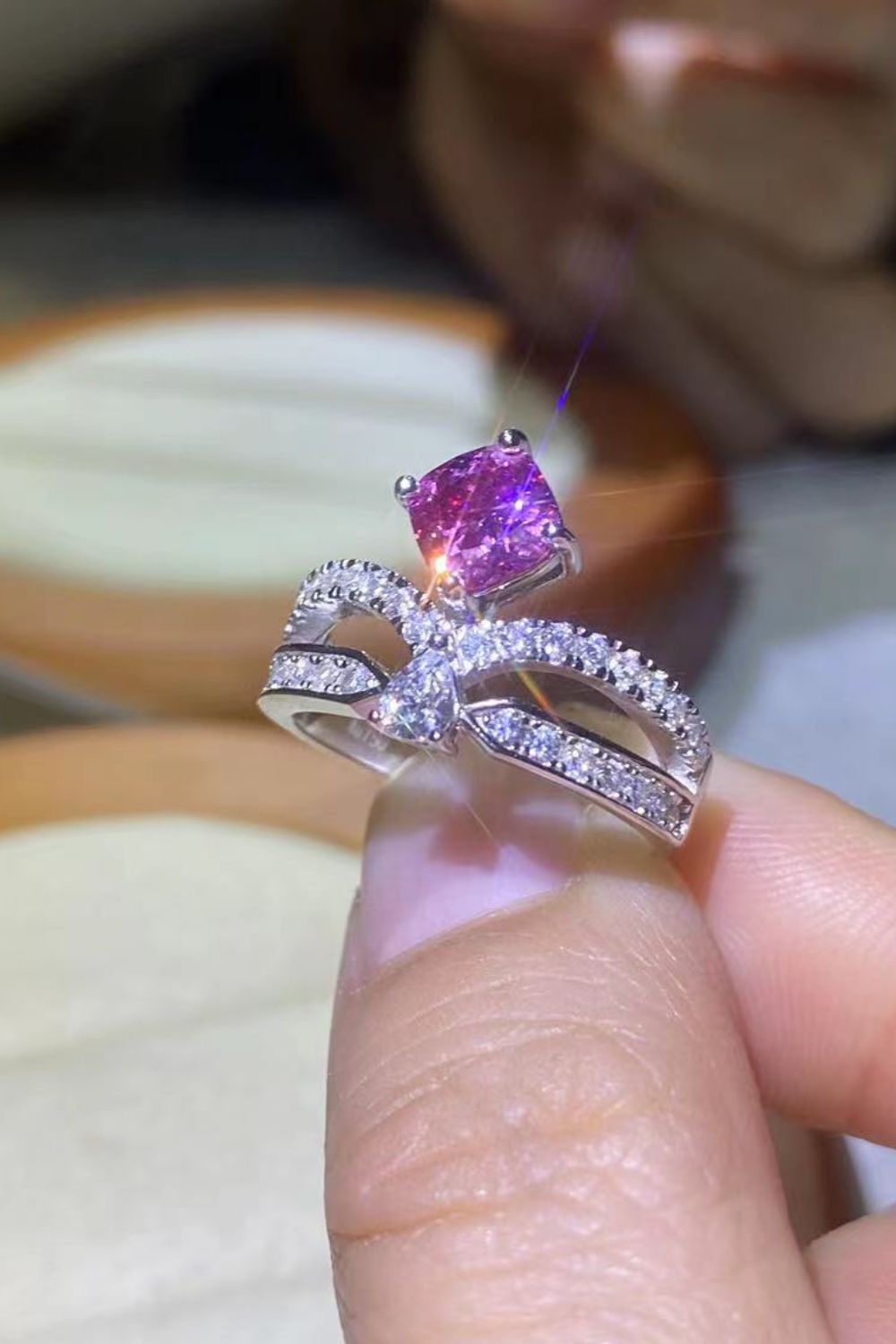 At Your Best 1 Carat Moissanite Ring - Shah S. Sahota