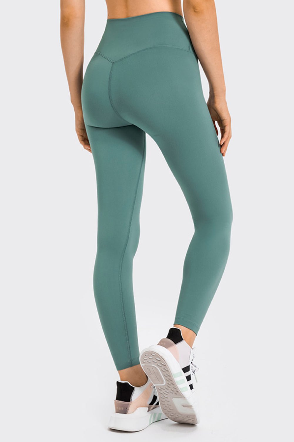 High Rise Crop Fitness Leggings - Shah S. Sahota