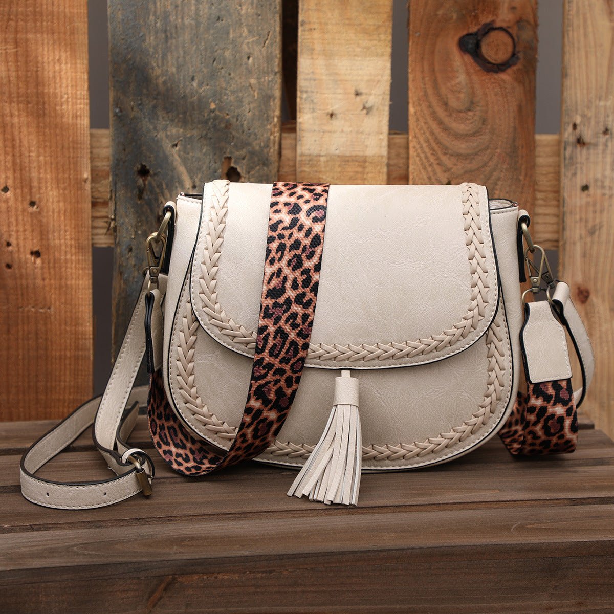 Retro Tassel Saddle Bag - Shah S. Sahota