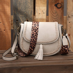 Retro Tassel Saddle Bag - Shah S. Sahota