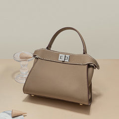 Large Capacity Lychee Grain Handbag Crossbody Bag - Shah S. Sahota