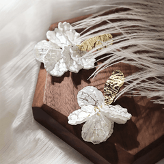 Flower Dangle Earrings - Shah S. Sahota