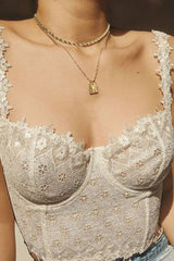 18K Gold Plated Double-Layered Twisted Pendant Necklace - Shah S. Sahota