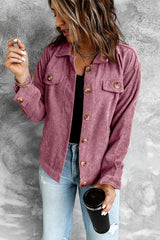 Corduroy Long Sleeve Jacket - Shah S. Sahota
