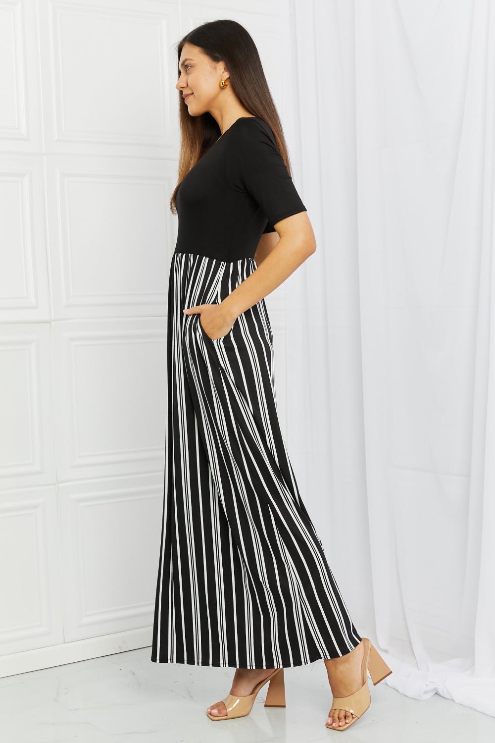 Celeste Essential Full Size Maxi Dress - Shah S. Sahota