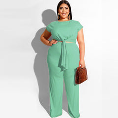 Women‘s Solid Color Two Piece Set - Shah S. Sahota