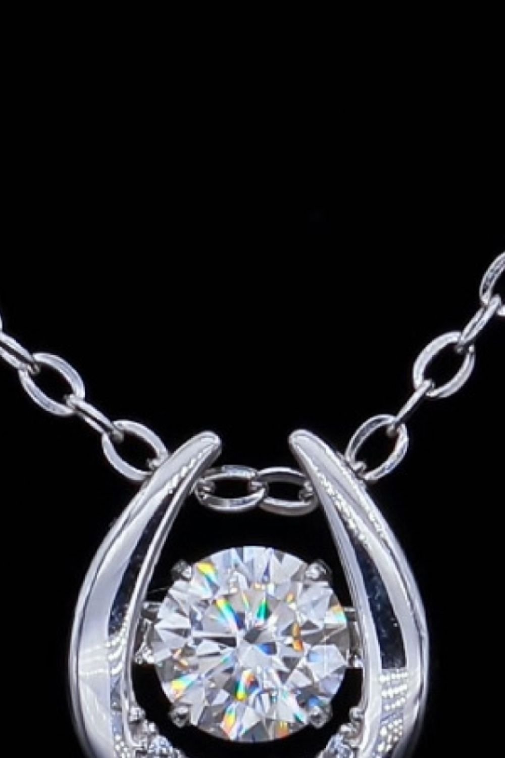Moissanite Zircon Pendant Necklace - Shah S. Sahota