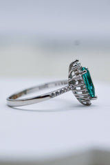 Paraiba Tourmaline Pear Shape Ring - Shah S. Sahota