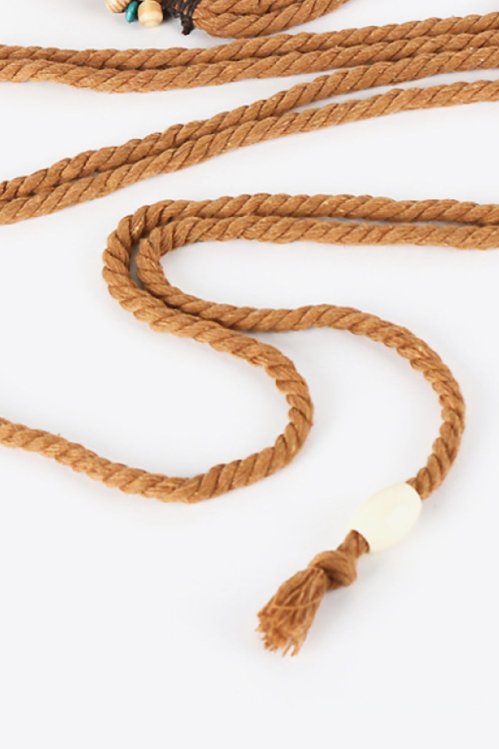Wood Ring Rope Belt - Shah S. Sahota