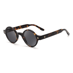 Classic Retro Embellished Round Sunglasses - Shah S. Sahota