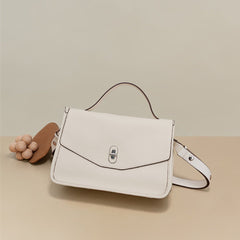 Simple Crossbody Bag With Top Handle - Shah S. Sahota