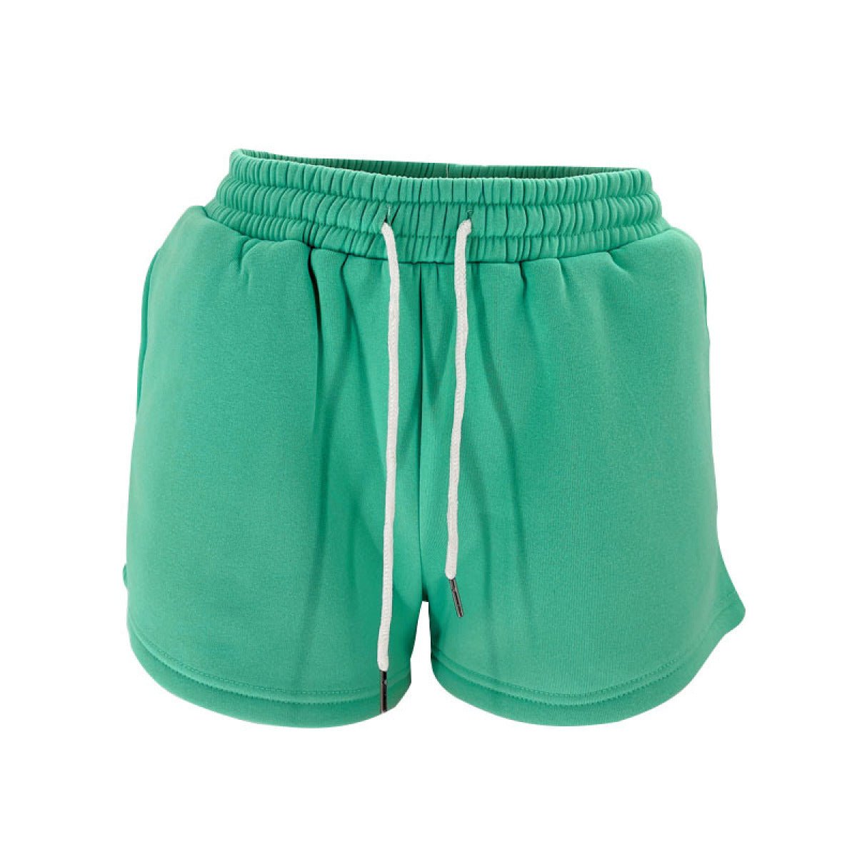 Stand-Up Collar Zipper Pullover Long-Sleeved Sweatshirts & Tie Shorts Lounge Sets - Shah S. Sahota