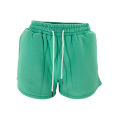 Stand-Up Collar Zipper Pullover Long-Sleeved Sweatshirts & Tie Shorts Lounge Sets - Shah S. Sahota
