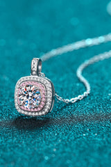 Moissanite Geometric Pendant Necklace - Shah S. Sahota
