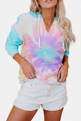 Tie-Dye Drawstring Hoodie - Shah S. Sahota