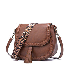 Retro Tassel Saddle Bag - Shah S. Sahota