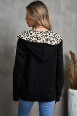 Zip Up Thumbhole Sleeve Hooded Jacket with Pockets - Shah S. Sahota