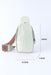 Faux Leather Zipped Crossbody Chest Bag - Shah S. Sahota