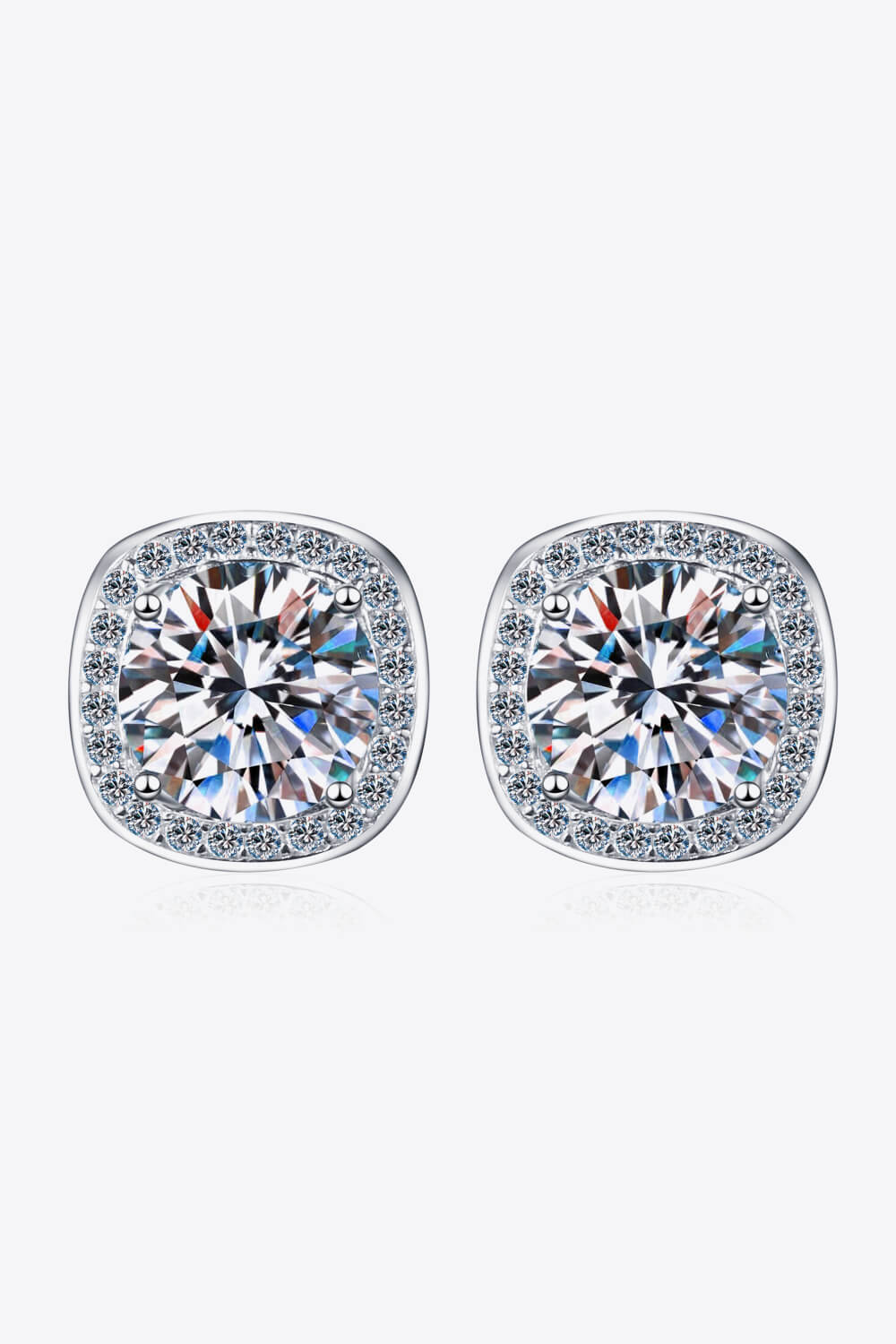 Let Me Love You 1 Carat Moissanite Stud Earrings - Shah S. Sahota