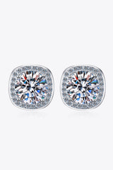 Let Me Love You 1 Carat Moissanite Stud Earrings - Shah S. Sahota
